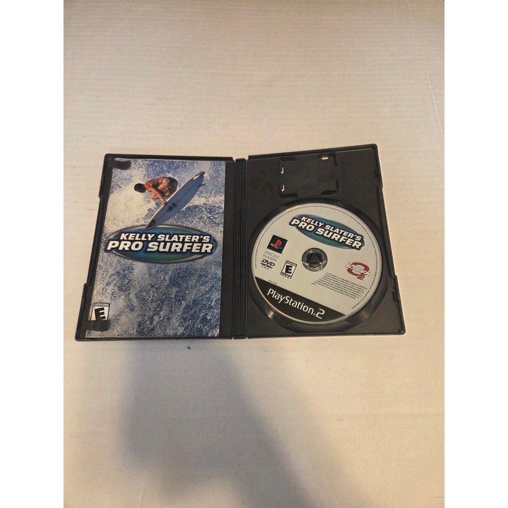Kelly Slater's Pro Surfer Sony PlayStation 2 PS2 Game with Manual SLUS-20334